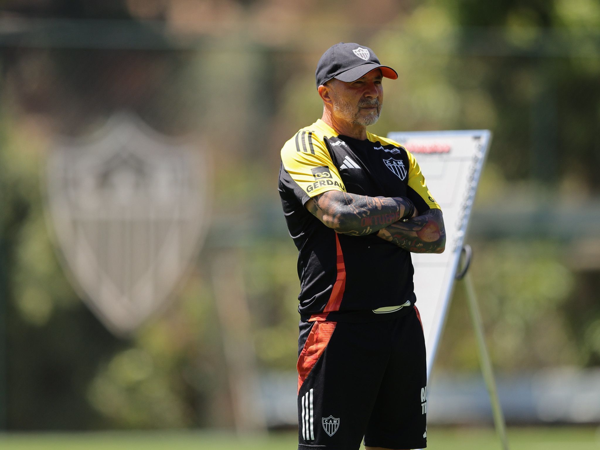 As opções de Sampaoli para duelo do Atlético com Juventude pelo Brasileiro