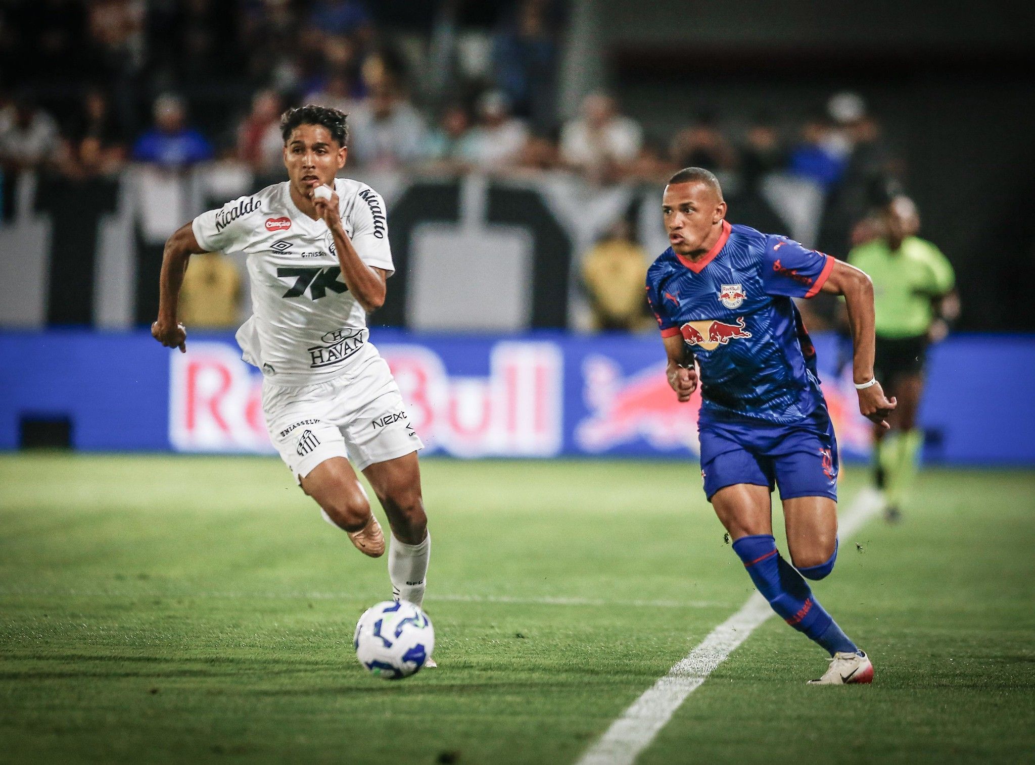 Dupla ex-Cruzeiro marca, e RB Bragantino e Santos empatam pelo Brasileiro