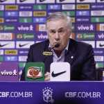 Ancelotti cita Kaio Jorge, explica convocação de ex-Botafogo e projeta ataque da Seleção