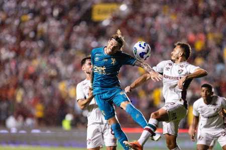 Fluminense e Sport empataram em 2 a 2, nesta quarta-feira (1º), na Ilha do Retiro