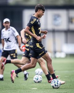 Alexis Duarte, zagueiro do Santos