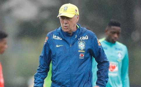 Carlo Ancelotti, treinador da Seleção Brasileira