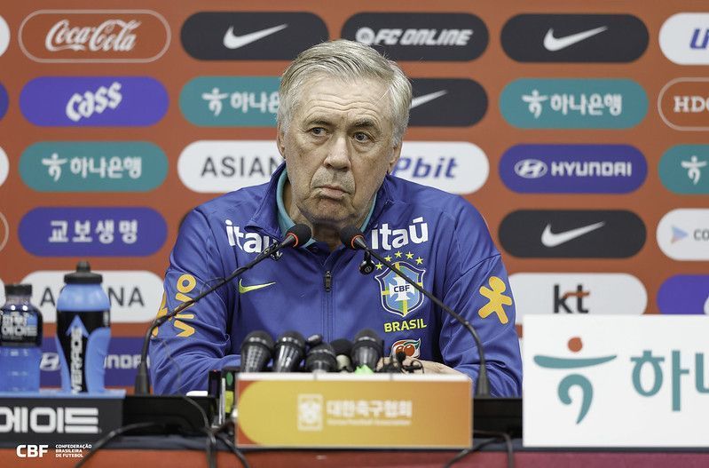 Ancelotti é direto e aponta em que aspecto Seleção Brasileira precisa melhorar
