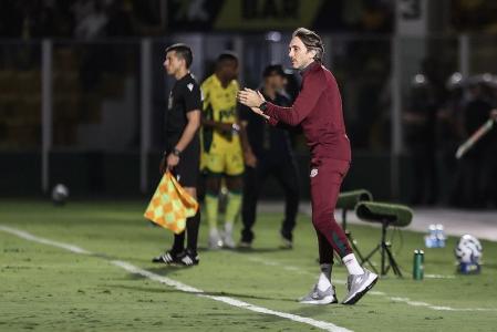 Zubeldía perdeu o primeiro em quatro jogos no comando do Fluminense