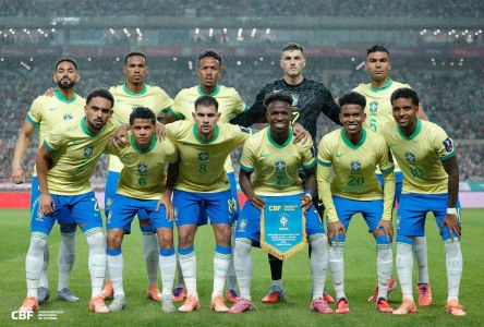 Brasil goleou a Coreia do Sul por 5 a 0 nesta sexta-feira (10)