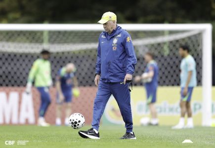 Carlo Ancelotti, técnico da Seleção Brasileira