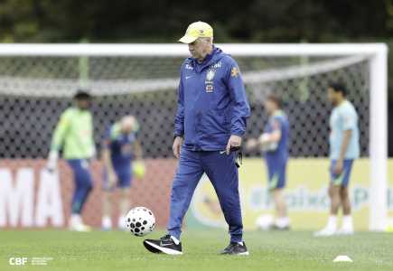 Carlo Ancelotti, técnico da Seleção Brasileira