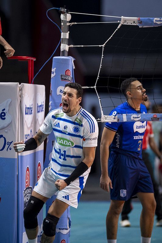 Rodriguinho, do Sada Cruzeiro, celebra título e destaca mentalidade vencedora da equipe