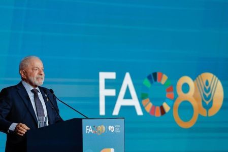Presidente participa de encontro da Organização das Nações Unidas para Alimentação e Agricultura, em Roma