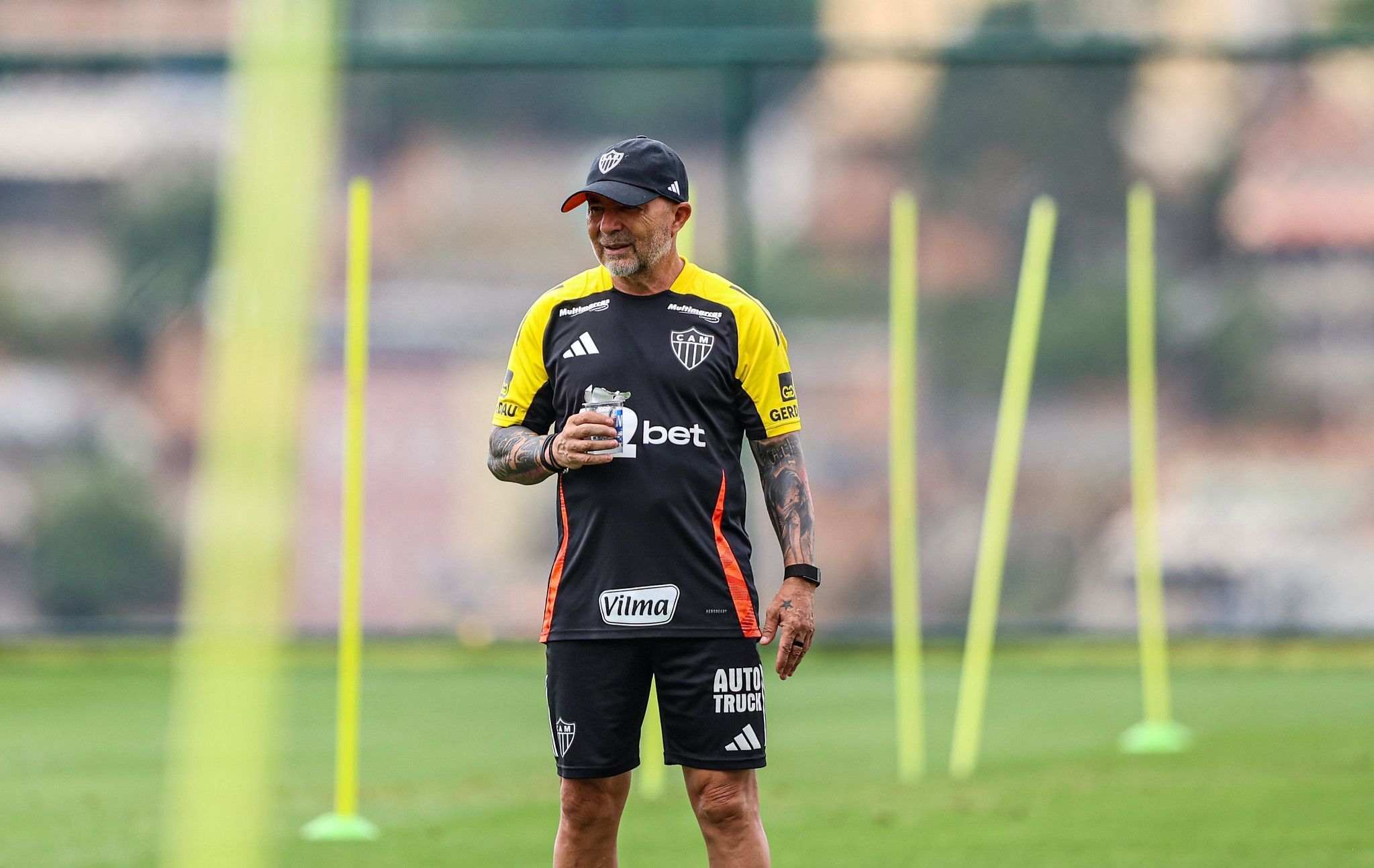 Escalação do Atlético: Sampaoli fará pelo menos três mudanças contra o Cruzeiro