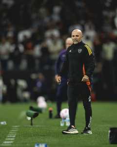 Jorge Sampaoli, técnico do Atlético