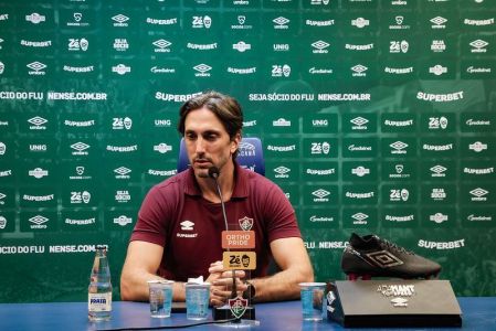 Luis Zubeldía, treinador do Fluminense