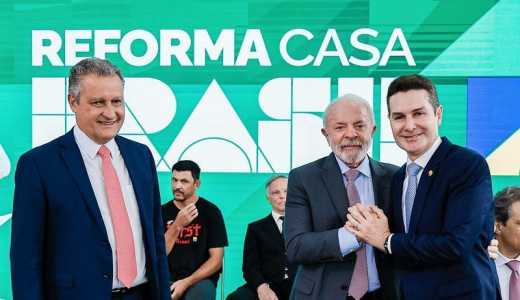 Presidente da República, Luiz Inácio Lula da Silva, durante cerimônia de lançamento do Programa Reforma Casa Brasil no Palácio do Planalto, em Brasília