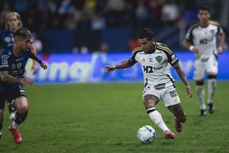 Dudu anotou o gol de empate do Atlético contra o Independiente del Valle