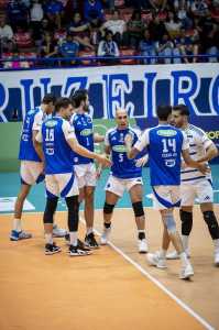 Sada Cruzeiro durante jogo da Superliga