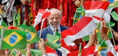 Presidente Luiz Inácio Lula da Silva na Indonésia