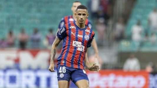 Luciano Juba em campo pelo Bahia no Campeonato Brasileiro