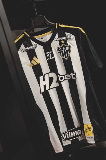 Camisa do Atlético na Arena MRV, em Belo Horizonte