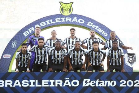 Time do Botafogo perfilado