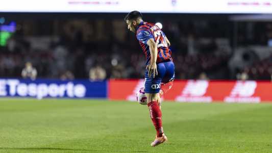 Atacante Mateo Sanabria em cação pelo Bahia no Campeonato Brasileiro