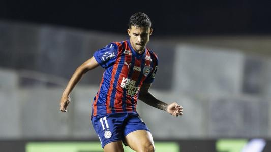 Rodrigo Nestor em campo pelo Bahia contra o São Paulo