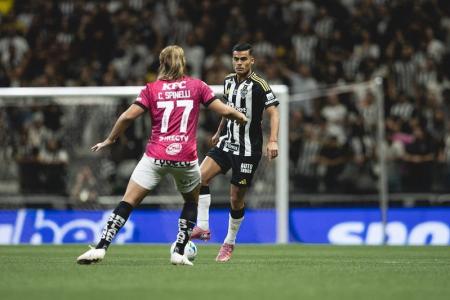 Fausto Vera, do Atlético, durante jogo contra o Independiente del Valle