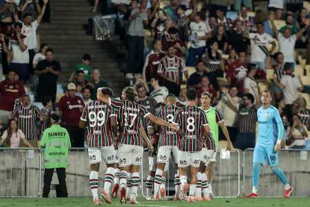 Jogadores do Fluminense
