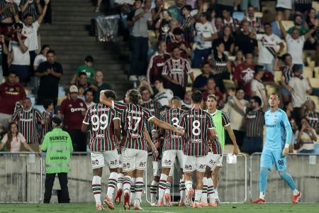 Jogadores do Fluminense