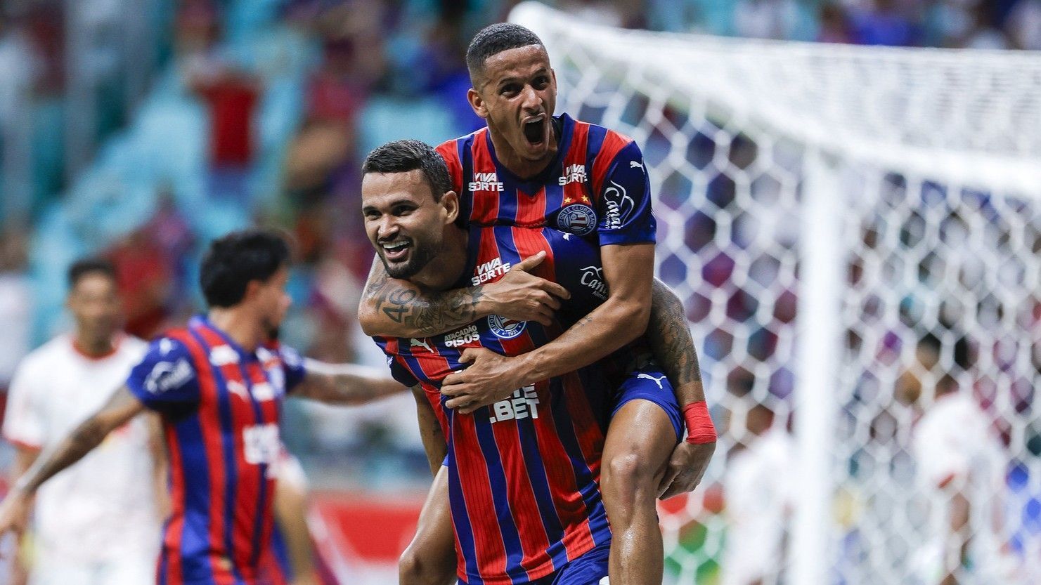 Bahia vence de virada pela primeira vez no Brasileirão e se aproxima de recorde