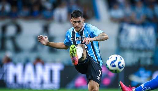 Pavón está fora do jogo do Grêmio contra o Fortaleza