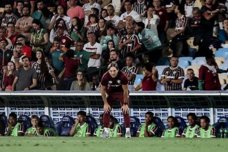 Com Zubeldía, o Fluminense venceu todos os jogos como mandante