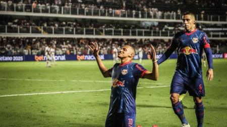 Jhon Jhon marcou o gol do RB Bragantino sobre o São Paulo, pela Série A
