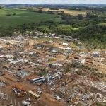 Após tornado, Paraná instalará centro de acolhimento psicológico em Rio Bonito do Iguaçu