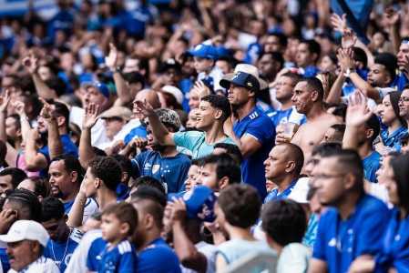 Torcida do Cruzeiro está liberada para os jogos do clube no Mineirão