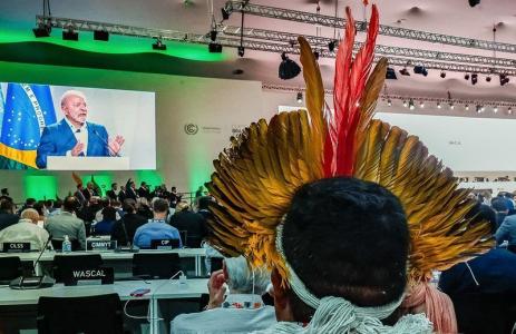 Presidente Lula durante participação a COP 30, em Belém