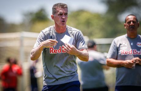 Vagner Mancini, técnico do Red Bull Bragantino • Ari Ferreira/RB Bragantino