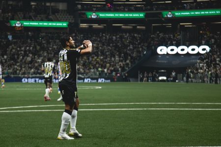 Hulk marcou mais uma vez pelo Atlético nesta quarta-feira (12), contra o Fortaleza, pelo Brasileirão