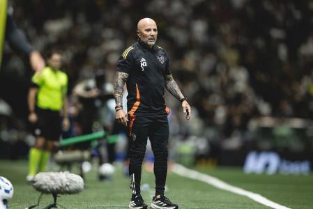 Jorge Sampaoli, técnico do Atlético