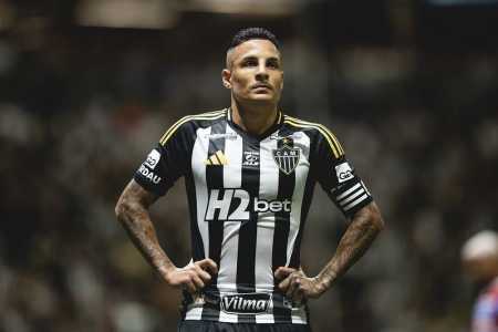 Guilherme Arana em ação pelo Atlético