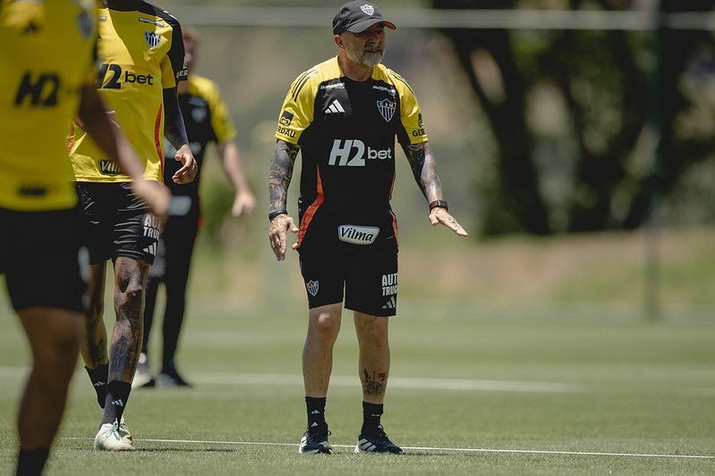 Escalação do Atlético: veja provável time para enfrentar o RB Bragantino