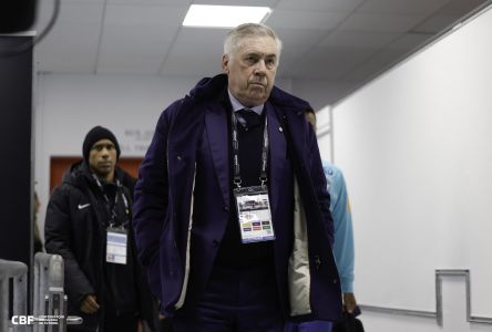Carlo Ancelotti, técnico da Seleção Brasileira