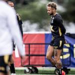 Neymar vai a campo, e Santos atualiza situação médica de jogadores