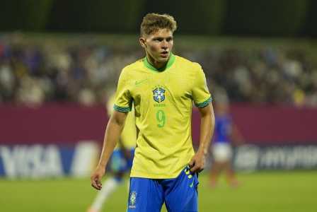 Dell, atacante do Bahia, que brilha na Seleção Brasileira Sub-17 e chama atenção de Milan e Manchester City