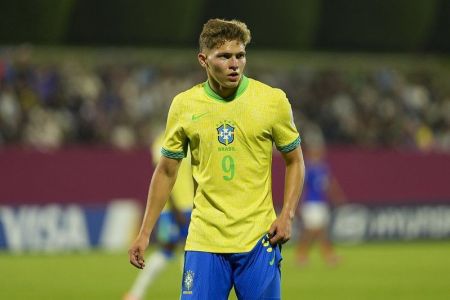 Dell, atacante do Bahia, que brilha na Seleção Brasileira Sub-17 e chama atenção de Milan e Manchester City