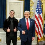 Cristiano Ronaldo visita Casa Branca em jantar especial de Donald Trump; assista