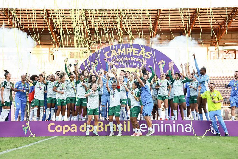 Palmeiras vence Ferroviária e conquista título inédito da Copa do Brasil Feminina