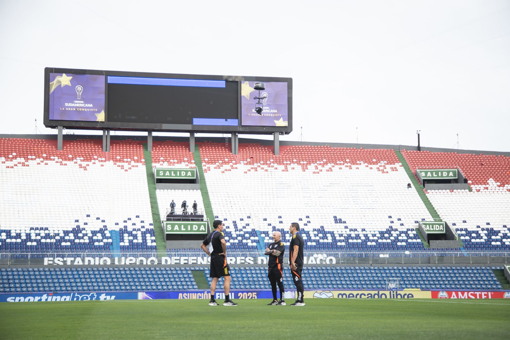 Mosaico da torcida do Atlético na final da Sul-Americana é cancelado; entenda motivo