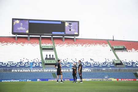 Estádio Defensores del Chaco, em Assunção, no Paraguai