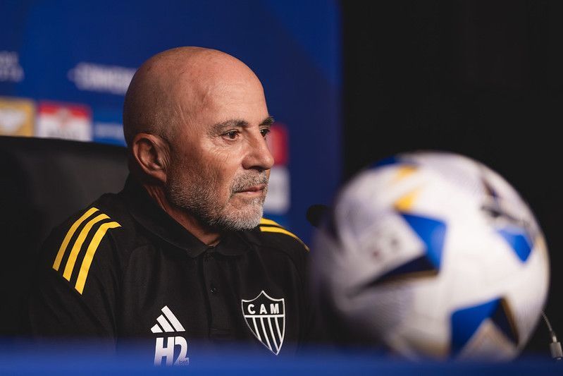 Atlético: Sampaoli é direto e diz o que espera de Hulk na final da Sul-Americana