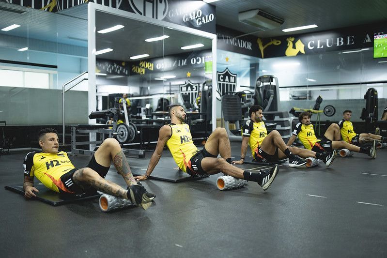 Três titulares do Atlético passam por reavaliação médica antes de duelo com Flamengo